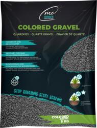 me Aquaristic Me Colored Gravel Granite Grey, 2-3 mm - 5 kg