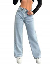 Shein Női Hosszú Svéd Farmer Nadrág 36 1DH