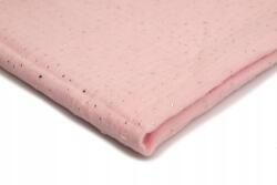 Orient Fashion Musszlin Pamut ezüst pöttyös nr19 Világos rózsaszín 1/2Mb (Muślin_Srebrne_Kropki Nr_19_Jas_róż 0,5)