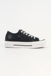 KARL LAGERFELD bőr sneaker KAMPUS MAX NFT - fekete Női 36 - answear - 65 990 Ft