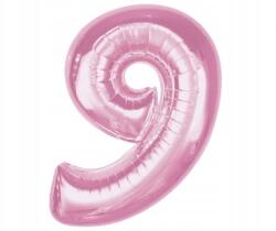 GoDan Fólia lufi Smart 9-es szám - világos rózsaszín, 92 cm