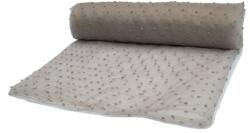 Orient Fashion Hímzett pöttyös organza Nr. 5 Cappuccino 1/2MB (Organza_Kropki Nr_5_Cappucino 0,5)