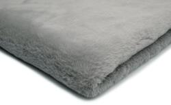 Orient Fashion Műszőrme, egyszínű, 8-as számú Világos szürke, 1/2 méter (Futerko_Jednostr Nr_8_Jasny_szary 0,5)