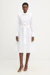 KARL LAGERFELD pamut ruha - fehér 36 - answear - 121 390 Ft