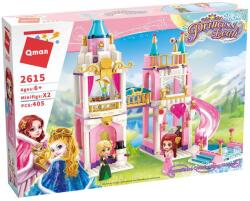 Qman 2615 - Leah hercegnő Hópehely palotája építőjáték - 100% kompatibilis minden más kedvelt márkával