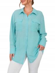 Shein Plus Size Kék Női Ing 52-ES Méret