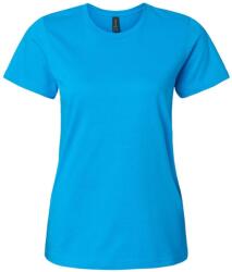 Gildan Női Softstyle Midweight póló S kék|szürke