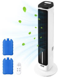 VEVOR Toronyventilátor párásítással 308x1017 mm 24 órás időzítő 7, 1m/s távirányítóval (LFTSZL40INCH7K09SV2)