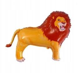 Flexmetal Fólia lufi Oroszlán, új, szelep nélkül - 14 inch, 1 db, alkalom: születésnap