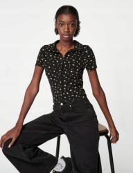 Jennyfer HC21311 Jennyfer Cipzáras Póló Virágmintás Gombokkal (50) L