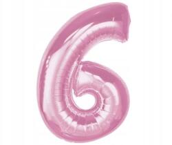 GoDan Fólia lufi 6-os szám - világos rózsaszín, 92 cm