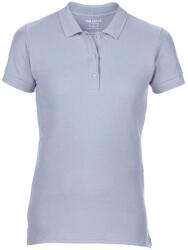 Gildan Női prémium pamut sport dupla pipacsos póló pólóing 2XL kék