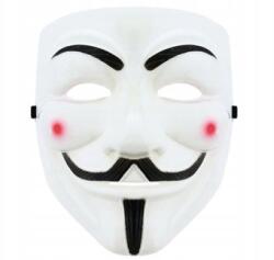 GoDan Vendetta Anonymous Protestu maszk műanyag univerzális - 20 x 18 cm, 1 db (MPROT-YH)
