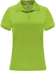 ROLY Női Monzha rövid ujjú sportpóló póló 2XL sárga|zöld