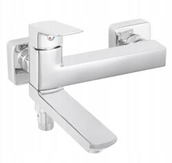 FERRO Kádtöltő Csaptelep Fali Összecsukható Kifolyócső Vitto Verdeline, Króm (BVI1RVL)