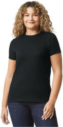 Gildan Női Softstyle CVC póló M fekete
