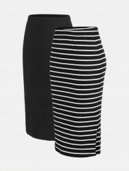 Shein DC24117 Shein Bordázott Lány Szoknya Szett 2DB (50) 128