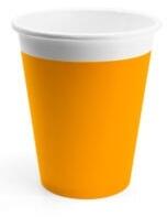 Procos Poharak Party narancssárga 200ml 8db