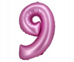 GoDan Fólia lufi 9-es szám szatén rózsaszín - 76 cm, Beauty&Charm