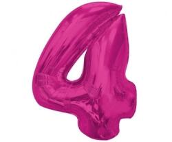 GoDan Fólia lufi 4-es szám - rózsaszín, 92 cm