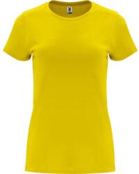 ROLY Női Capri rövid ujjú póló L sárga