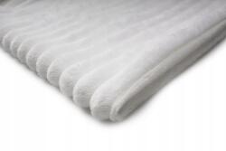 Orient Fashion Minky Csíkos No. 1 Fehér 1/2 Méter (MINKY_PASKI Nr_1_Biały 0,5)