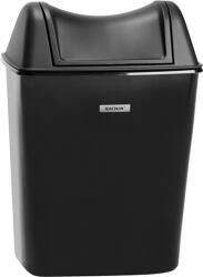 Katrin Intim hulladékgyűjtő KATRIN 8L műanyag fekete (92223) - irodaszerwebaruhaz
