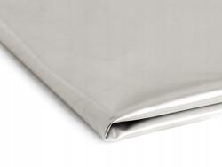 Orient Fashion Láma Bőr Hatású Kötött Anyag No. 1 Ezüst Matt 1/2 Méter (Lama_Imitacja Nr_1_Srebrny_Mat 0,5)