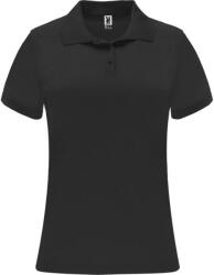 ROLY Női Monzha rövid ujjú sportpóló póló XL fekete