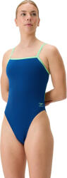 Speedo solid tri back blue 4xs - uk24 Costum de baie dama