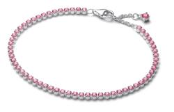 Pandora Rózsaszín kis méretű teniszkarkötő - 593927C02-16 (593927C02-16)