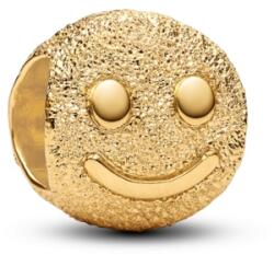 Pandora Texturált mosolygó arc mini charm - 764526C00 (764526C00)
