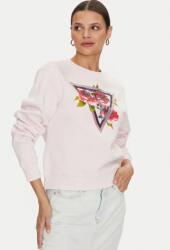 GUESS Női pulóver Guess Cn Roses Triangle Sw rózsaszín, Xs