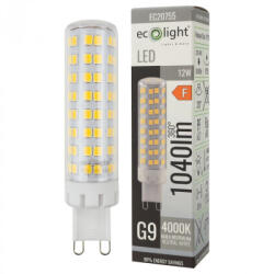 ECOLight LED kapszulaizzó G9 12W 1040lm 4000K semleges Ecolight (ECOLED9004)