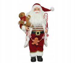 Kaemingk Mikulás mézeskalács karácsonyi figura 15x30cm (8720194739723)