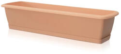 Prosperplast Respana Set balkonláda alátéttel, 60 cm - terrakotta (ISE600P-R624)