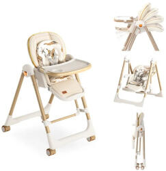Mama Kiddies Baby Siesta 4az1-ben multifunkciós etetőszék bézs színben