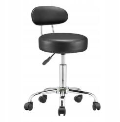 Timeless Tools Háttámlás kozmetikai szék, fekete (HOP1001851-1)