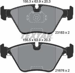 TEXTAR Fékbetét készlet TEXTAR 2318302 for BMW, ROVER (2318302)