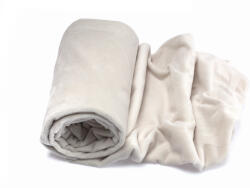 Orient Fashion Minky sima kötött anyag, No. 2, törtfehér, 1/2 méter (Minky_Gładki Nr_2_Ecru 0,5)