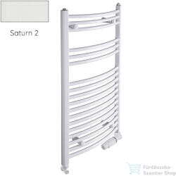 Radeco ADAMO AD5-500/L 1250x550 törölközőszárítós radiátor, SATURN 2 (matt fehér) színben (Radeco_ADAMO_AD5_500_L_SATURN2)