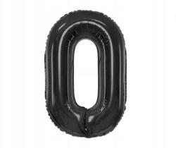 GoDan Fólia lufi 0-ás szám matt - fekete, 85 cm, 1 db, Beauty&Charm