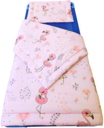  Rózsaszín Flamingó mintás - 2 részes Ovis ágynemű garnitúra