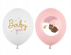 Party Deco Lufik 30 cm, Baby girl, mix (1 op. 50 db)