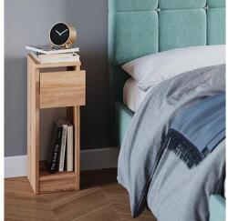 Vicco Enton éjjeliszekrény fiókkal, sonoma, 20x60 cm