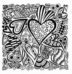 Cernit Csempe szív textúrával 9x9 cm