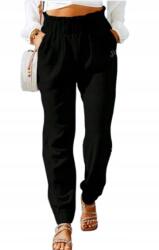 Shein Női Alkalmi Nadrág Fekete Hosszú M 1DF