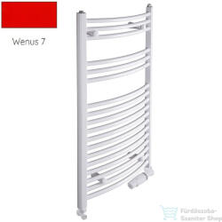 Radeco ADAMO AD4-500/L 1060x550 törölközőszárítós radiátor, WENUS 7 (piros) színben (Radeco_ADAMO_AD4_500_L_WENUS7)