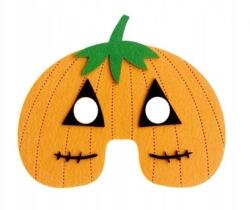 GoDan Sütőtök filc maszk, rugalmas gumiszalag, univerzális méret, narancssárga