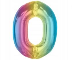 GoDan Fólia lufi Smart 0-ás szám - szivárványos, 92 cm